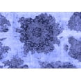 thumbnail image 1 of Ahgly Company Machine Washable Indoor Rectangle Abstract Blue Modern Area Rugs, 8' x 12', 1 of 4