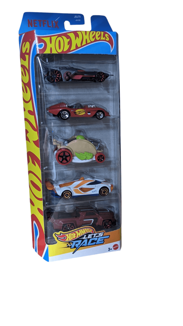 Mattel Hot Wheels Vehicle 5-PACK - HW RACE TEAM (67 Camaro, Dirty