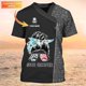 thumbnail image 1 of Camiseta de moda de verano para hombre, camisa con nombre impreso en 3D, ropa informal Unisex, uniforme de aseo, DW147Adult size XL Gao Jinjia LED, 1 of 2