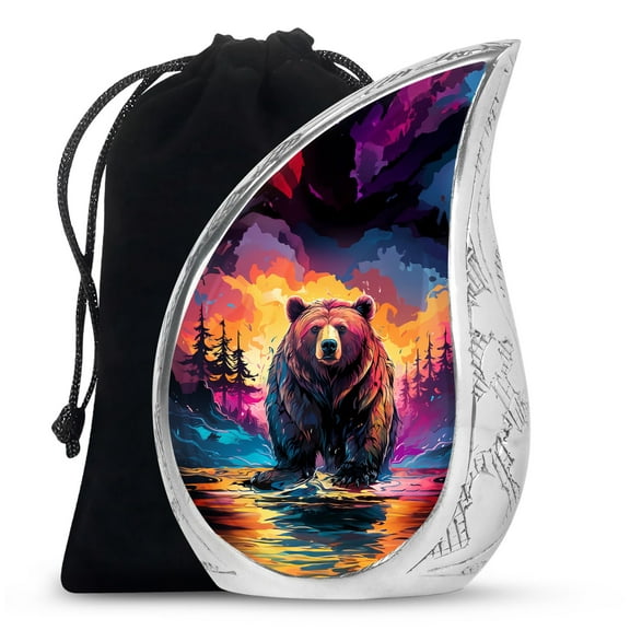 SUBSH Urn For Ashes For Men - Urns For Human Ashes Adult For Burial - Urns For Ashes Adult Male Large - Cremation Urns Large