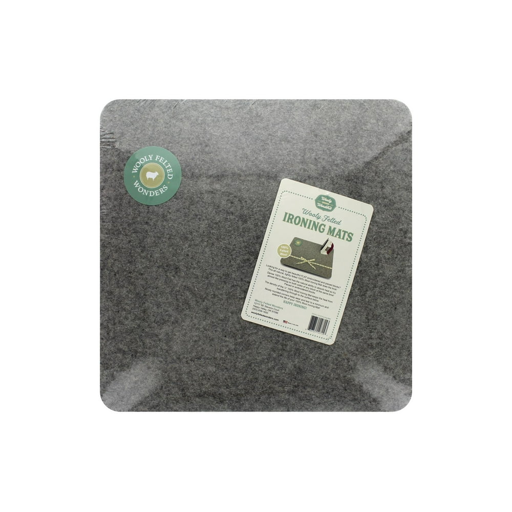 Wooly Felted Wonders Wool Ironing Mat 13.5x13.5"