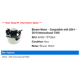 thumbnail image 2 of Blower Motor - Compatible with 2004 - 2010 International 7300 2005 2006 2007 2008 2009, 2 of 2