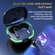 thumbnail image 4 of Lámpara pro60 auriculares inalmbricos verdaderos bt 5.1 auriculares deportes mini aurices toque control de auriculares en el oído lámpara de respiración led led, 4 of 6