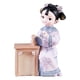 thumbnail image 4 of Figura de muñeca de niña antigua china para decoración de mesa, adorno de regalo de cumpleaños Leer el libro, 4 of 5