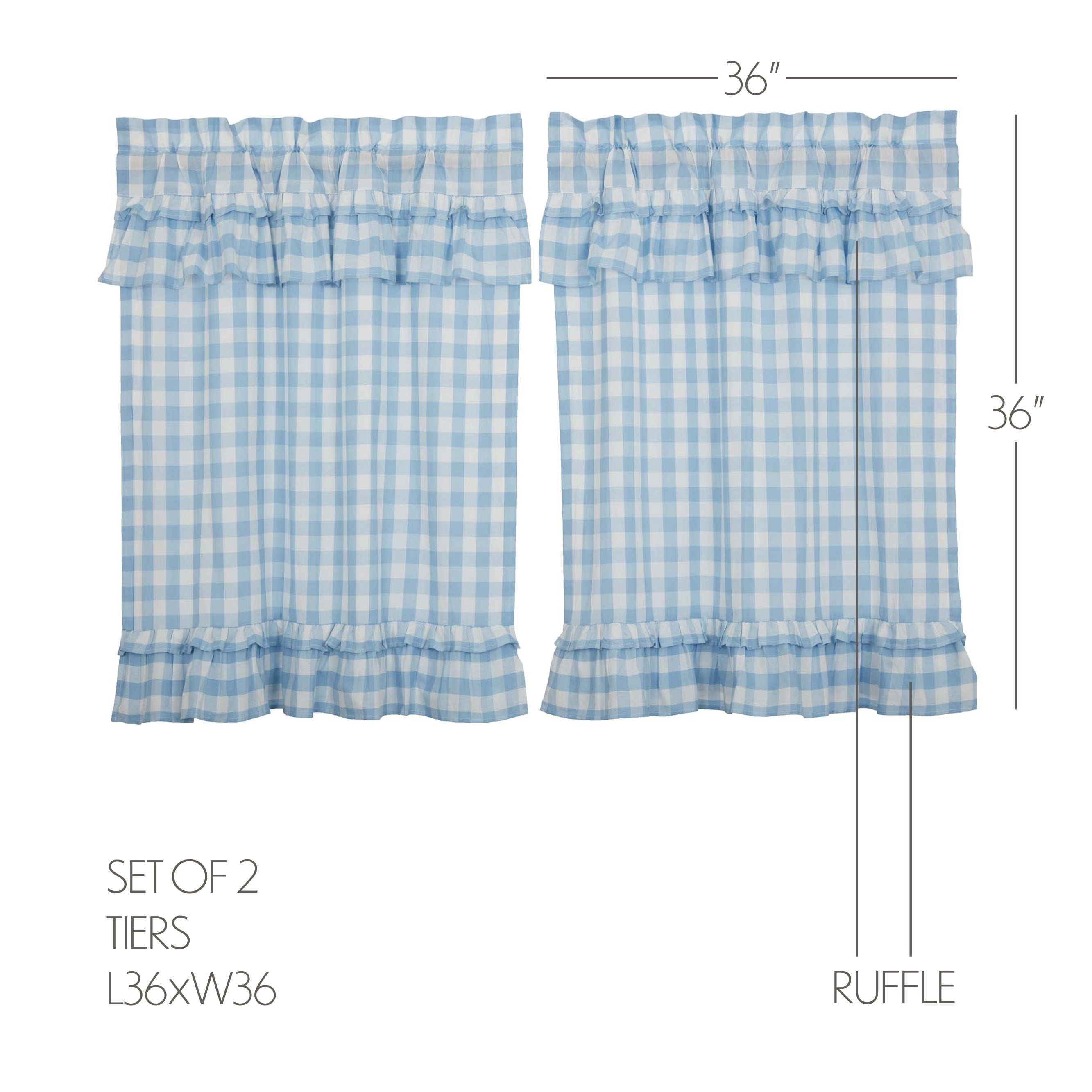 VHC Brands Annie Panel Curtain - Thumbnail 4