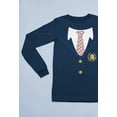 thumbnail image 5 of Old Glory Mens Halloween American School Girl Costume Long Sleeve T Shirt, 5 of 5