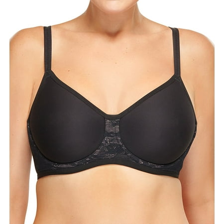 Wacoal BLACK Final Touch Underwire Spacer Bra, US 34DDD
