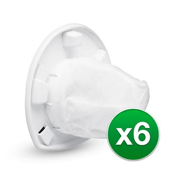 Replacement Vacuum Filter for Black & Decker CHV1410 Vacuums - 6 Pack