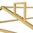 thumbnail image 5 of Bellemave Queen Size House Bed, Metal Montessori Floor Beds with Headboard and Footboard, Queen Size Bed Frame for Bedroom (Gold), 5 of 9