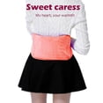 thumbnail image 5 of Winter Water Bottle Belt Waist Hand Warmer Hot Water Bottle Belt Hot Water Bag Soft Plush Hot Water Cover For Abdomen Back, 5 of 6