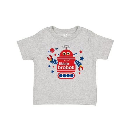 

Inktastic Robot Little Brother Gift Baby Boy T-Shirt