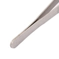thumbnail image 3 of Unique Bargains Stainless Steel DIY Tools Curved Flat Tip Tweezers Pliers Tool 18cm Length, 3 of 3