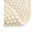 thumbnail image 6 of Unique Loom Cloud Felt Ball Rug , 3' 3" x 3' 3" ,Ivory, 6 of 6