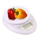 thumbnail image 2 of Mini Báscula Electrónica de Plataforma para Cocina Yeacher Enchufe de EE. UU., 2 of 2