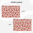 thumbnail image 4 of Placemats Set of 4 / 6, Sea Creatures Placemats for Dining Table Indoor/Outdoors Heat Resistant Washable Placemats 18" x 12", 4 of 8