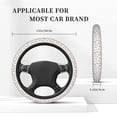 thumbnail image 2 of Yiaed Pastel Christmas Cookies Steering Wheel Cover,Universal 15 Inch Anti Slip Steering Wheel Protector Car Accessories Interior for Auto Truck SUV, 2 of 5