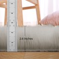 thumbnail image 6 of TWINNIS Super Soft Shaggy Faux fur Area Carpet for Home Decor,3'x5',Beige, 6 of 7