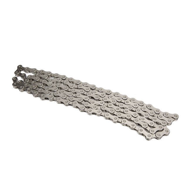 116 Links Bike Chain, 9 Speed Bike Chain Angle Technology Silver for Outddor Riding