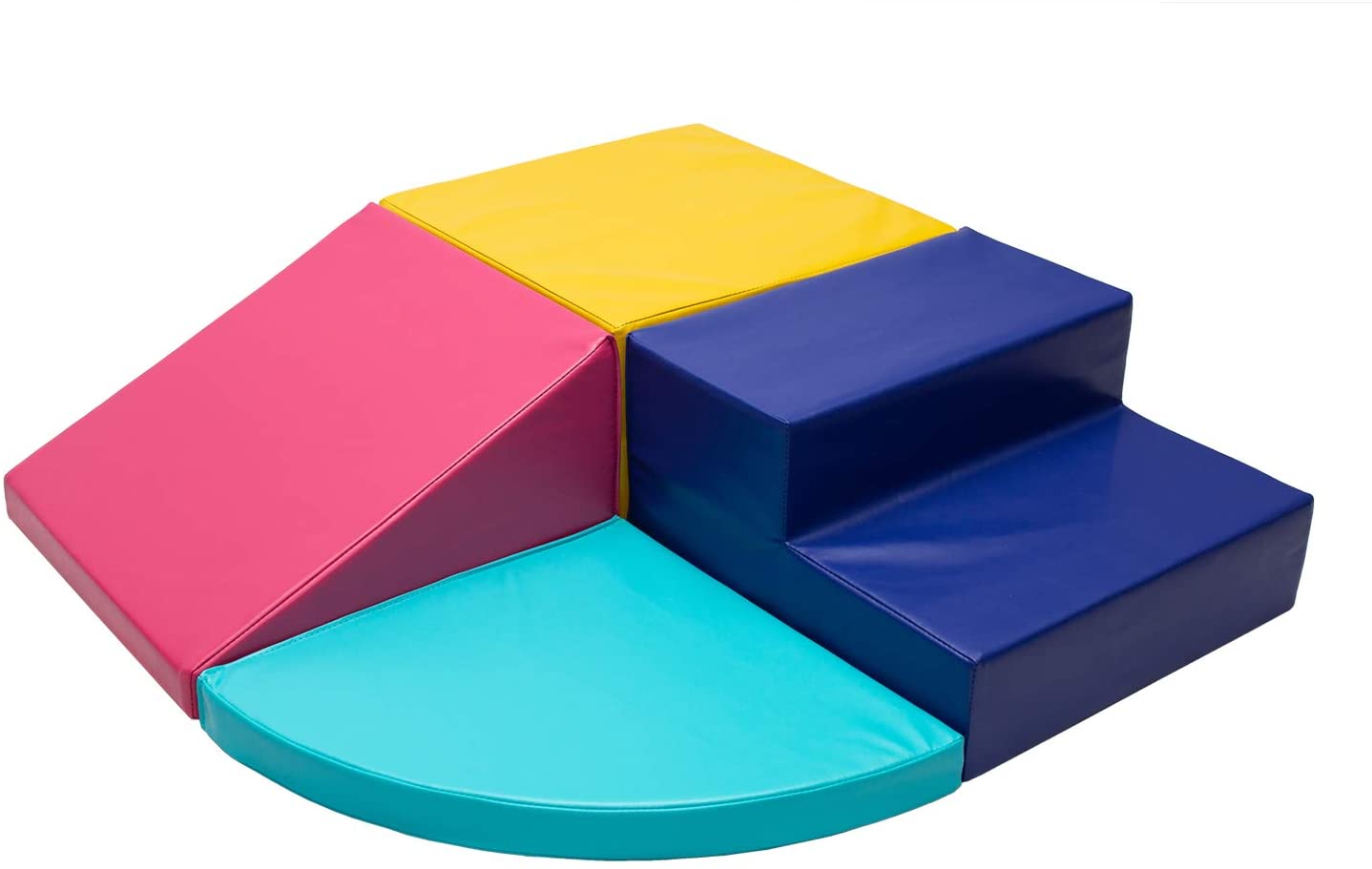 Toddler Climb and Crawl Activity Foam Play Set ,Soft Lightweight Foam