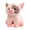 Pink, variant on Plush Stuffed Animal Storage Organizer - Soft Polyester Drawstring Toy, Zipper Closure for Collectible Display, Home Decor & Travel, Machine Washable 8"