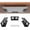 Black, variant on Unbranded Under Desk Laptop Mount, Metal Under Desk Shelf Holder for Laptop, Mac mini, MacBook, Keyboard with Anti-Scratch Silicone (Black)