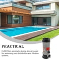 thumbnail image 1 of CL-200 Automatic Chemical Feeder Waterproof PVC;CL200 filter automatic Leakproof Chlorine Dispenser Wear-resistant Dosing Device for Above-Ground Pool, 1 of 7