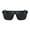Black, variant on Sunglasses for Women Men, Fashion Mirrored Single Lens, Driving Beach Sunnies UV400 Shades B2996