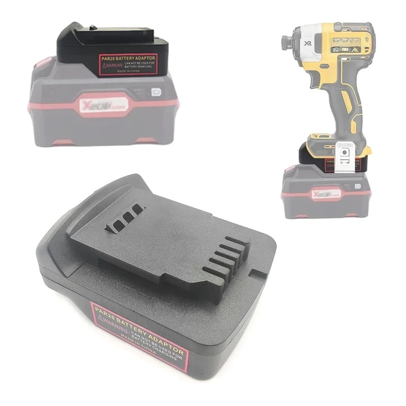 For Park*side 20V Lithium Batteries Converting To for De*walt DCB Series 18V/20V Lithium Battery Power Tools Drill Battery Adapter