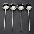 thumbnail image 2 of INOX ARTISANS Jason Design Nascent Steel Sugar Spoon 4 Pcs. Set, 2 of 6