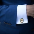thumbnail image 3 of Corgi Dog Elegant Cufflink Set for Dress Shirts, Men's Cufflinks, Stainless Steel Cuff Link for Formal Occasions, 3 of 6