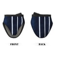 thumbnail image 3 of Non-Slip Mini Oven Mitts With Duck Beak Design Are Easy To Take Off And Wear And Easy To Hang For Oven Pot Tripod Barbecue Casserole Darkblue Stripe_2 1 Pc, 3 of 7