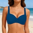 thumbnail image 2 of Women Underwire Bikini Top - Push Up Swimsuit Top Bra Padded Bathing Suit 2026 Twist Front Swimwear, 2 of 6