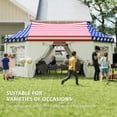 thumbnail image 4 of Outsunny 22.3 x 16.4 ft Party Tent, Heavy Duty Outdoot Canopy Tent with 2 Doors and 6 Windows, American Flag, 4 of 10