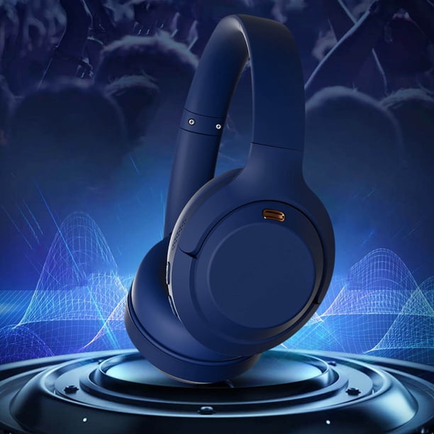 Auriculares Bluetooth de diadema, smartphones, auriculares inalámbricos deportivos y para juegos. Auriculares Bluetooth.