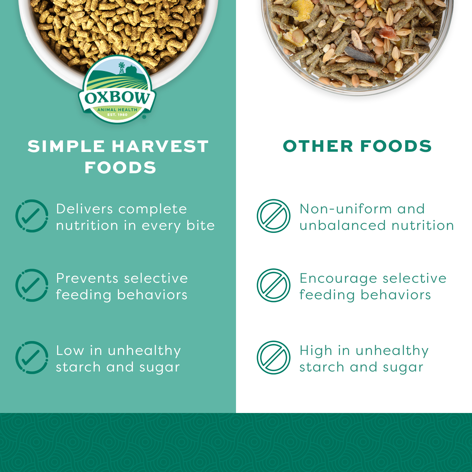 Oxbow Simple Harvest Adult Rabbit Food, 3.5 lb photo 6