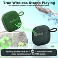 thumbnail image 4 of Altavoz Bluetooth Bobtot portátil resistente al agua con 16 horas de reproducción, 4 of 8
