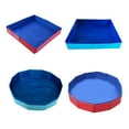 thumbnail image 6 of SXDY Sand Table 50x50cm Oxford Cloth Sand Tray Outdoors Sandbox for Kids Beach Toys Square Blue, 6 of 14