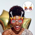 thumbnail image 1 of unbranded 2Pares Gafas Fiesta Con Guitarra Material ABS Accesorios Para, 1 of 8