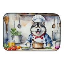 Yorkie Yorkshire Terrier The Chef Dish Drying Mat