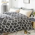 thumbnail image 6 of Flannel Fleece Blanket for Queen Bed,Soft Lightweight Warm Cozy Blanket,90" x90", 6 of 6