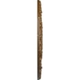 thumbnail image 4 of Ekena Millwork 19 7/8"OD x 3 5/8"ID x 1 1/4"P Spring Leaf Ceiling Medallion (Fits Canopies up to 5 5/8"), Hand-Painted Smokey Topaz Crackle, 4 of 6