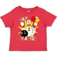 thumbnail image 3 of Inktastic Cute Bowling Pin 4th Birthday Boys or Girls Toddler T-Shirt, 3 of 5
