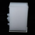 thumbnail image 2 of Baohd Dustproof Acrylic Nail Art Color Display Stand Board Eyelash Storage False 5 Pcs Blanc, 2 of 6