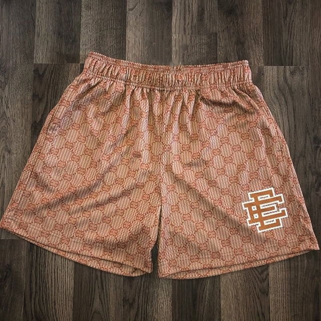 Pantalones cortos BÁSICOS DE EE para hombre y mujer, Shorts deportivos informales, de malla, clásicos, para gimnasio, Verano