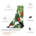 thumbnail image 3 of Balery Palm Leaves And Tropical Flowers Print Towels - Luxurious Jumbo Bath Sheet - Highly Absorbent and Quick Dry Extra Large Bath Towel - Super Soft Hotel Quality Towel-27.5"x55", 3 of 8