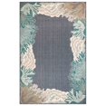 thumbnail image 1 of Trans-Ocean Imports RVI58763833 4 ft. 10 in. x 7 ft. 6 in. Liora Manne Riviera Reef Border Indoor & Outdoor Rug - Navy, 1 of 1