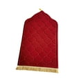 thumbnail image 3 of Irregular Prayer Rug Portable Blanket for Cafe Indoor Office Living Room Holiday Red, 3 of 9