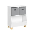 thumbnail image 1 of Kids Catch-All Multi-Cubby 24" Toy Organizer and 2 Bins, 1 of 5