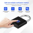 thumbnail image 4 of BDI Aluminum Alloy Smart Fingerprint Padlock, 4 of 9