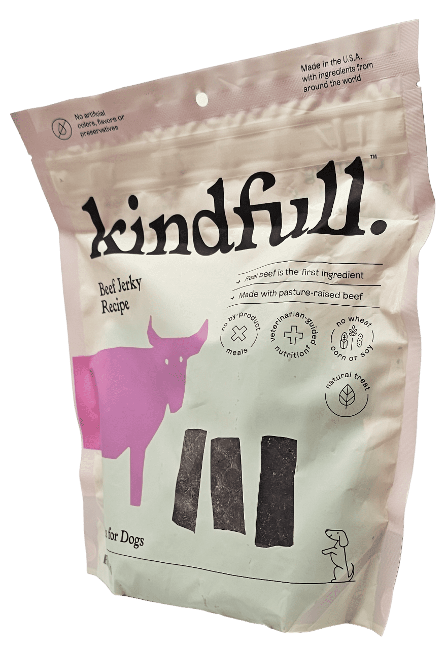 Kindfull Beef Jerky Dog Treats 16oz